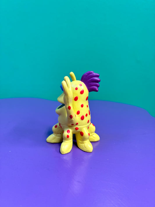 Wendy's・Applause・Alien・Yellow・PVC・Figures / ウェンディーズ・アプローズ・エイリアン・イエロー・フィギュア