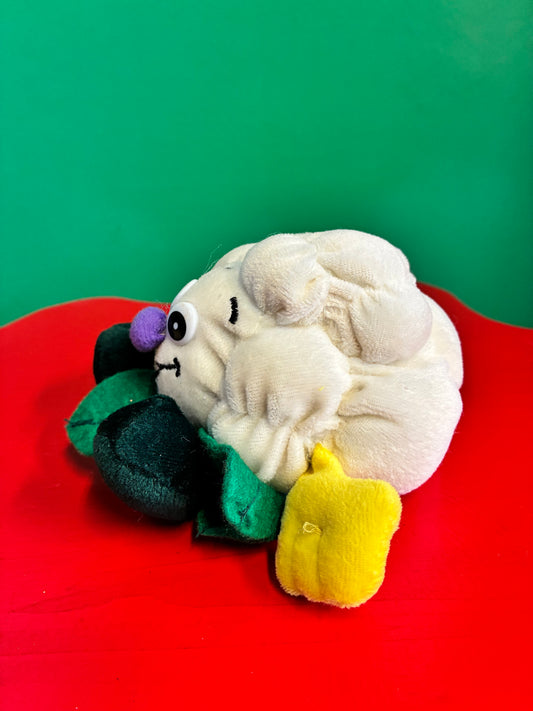 1990's・Veggie Friend Seedies・Collie Flower・Beanbag Plush / ベジフレンズ・カリフラワー・ぬいぐるみ