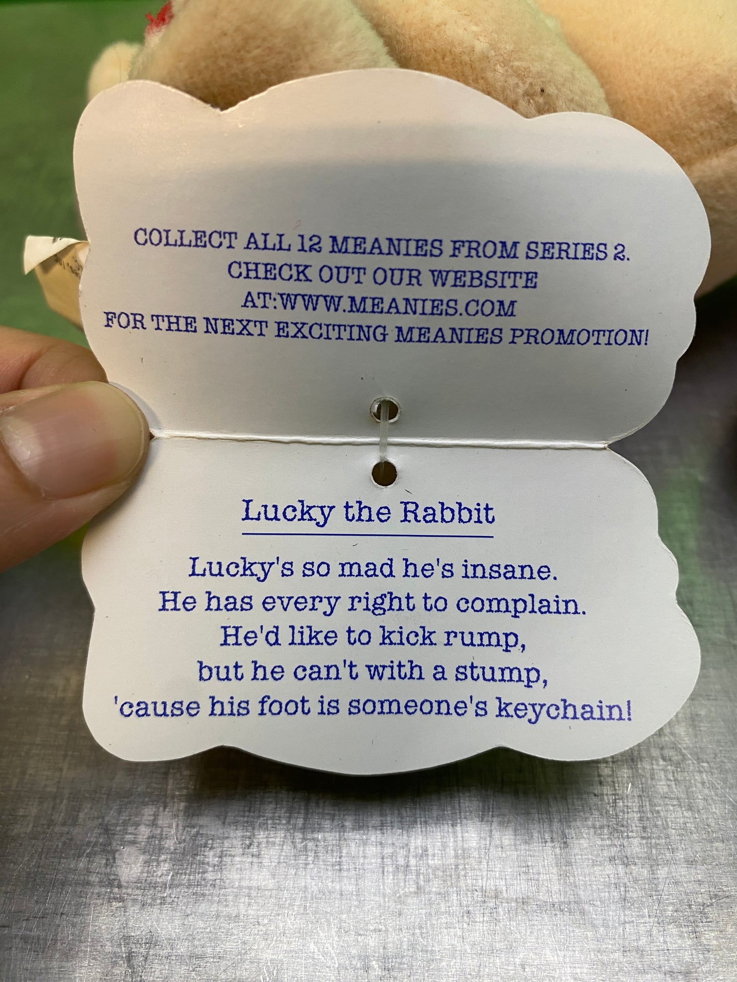 Meanies・"Lucky" The Rabbit・Plush / ミーニーズ・ラッキー ザ ラビット・ぬいぐるみ