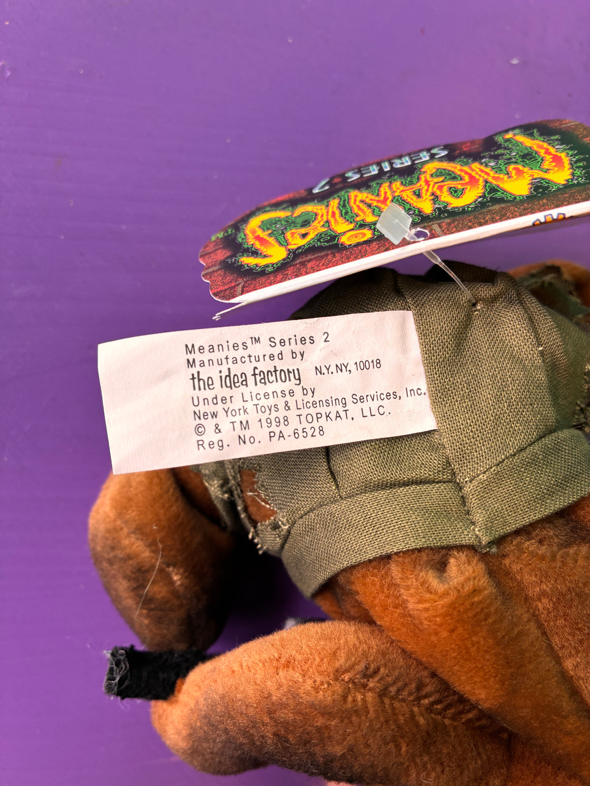 Meanies・Burny The Bear・Plush / ミーニーズ・バーニー ザ ベア・ぬいぐるみ