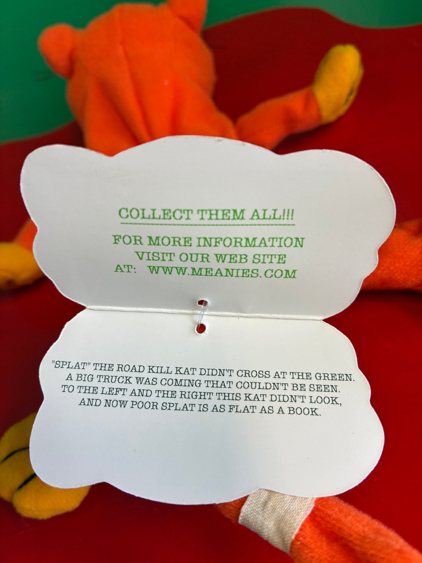 Meanies・SPLAT・Plush / ミーニーズ・轢かれ猫・ぬいぐるみ