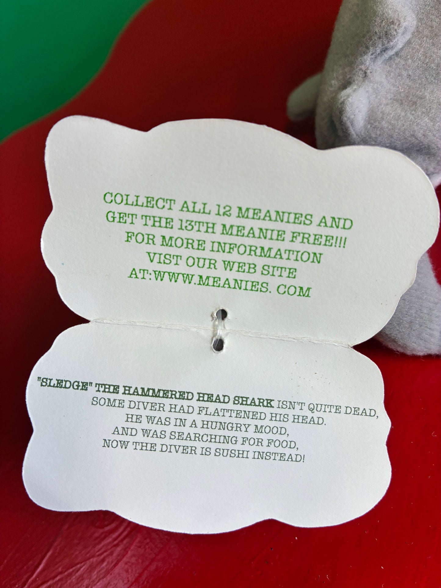 Meanies・"Sledge" Hammered Head Shark・Plush / ミーニーズ・スレッジ・ハンマードヘッドシャーク・ぬいぐるみ