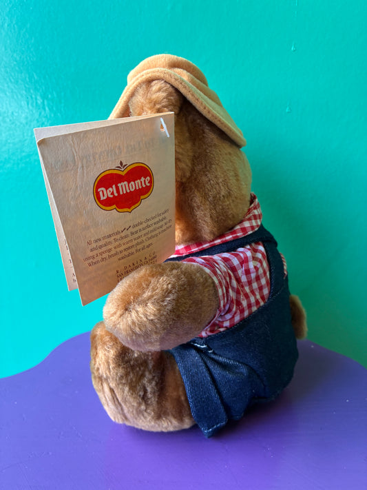 Dakin・DelMonte・Brawny Bear / デルモンテ・ブラウニー・ベア・ぬいぐるみ