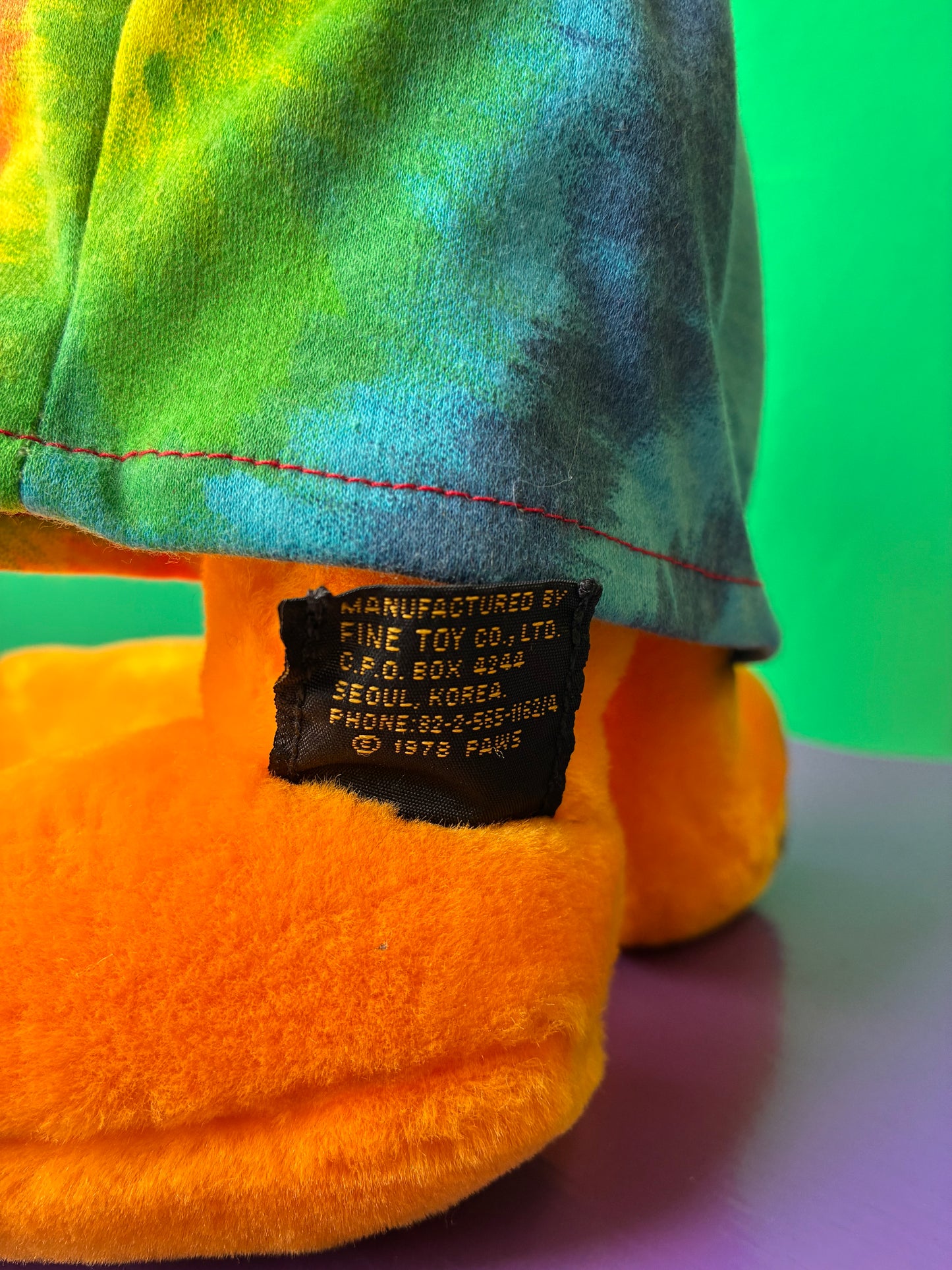 Garfield・Flower Child・Plush / ビンテージ・ガーフィールド・ぬいぐるみ