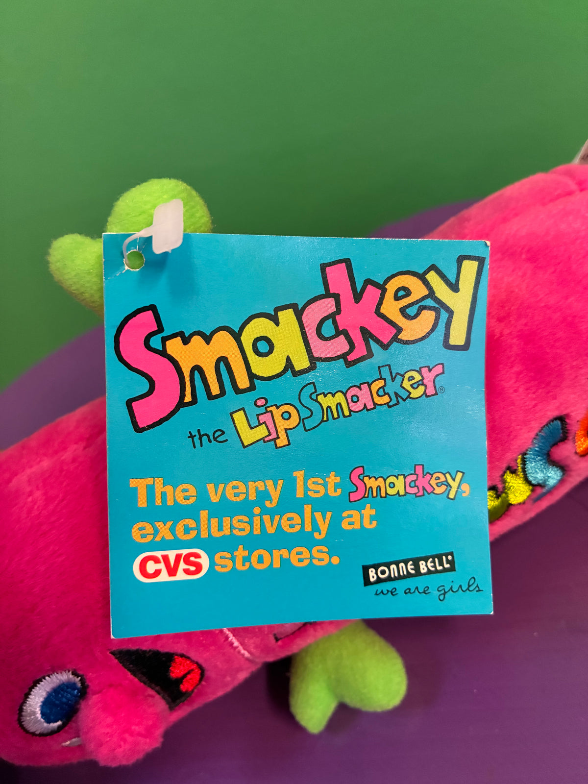 1999・Bonne Bell・Smackey the Lip Smacker・Plush / ボンベル・スマッキー ザ リップスマッカー・ぬいぐるみ