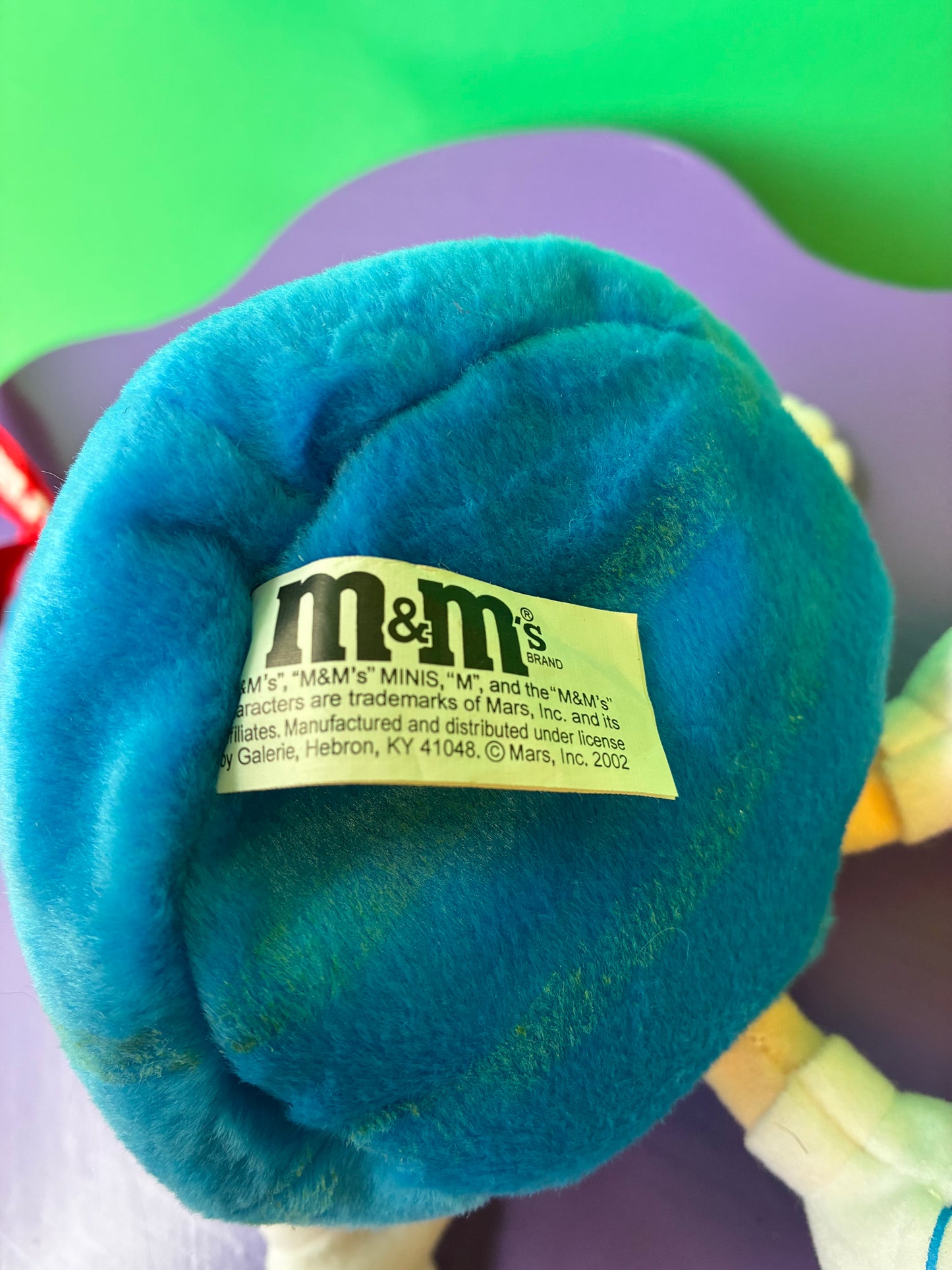 Galerie・M&M's・Blue・Plush / エムアンドエムズ・ブルー・ぬいぐるみ