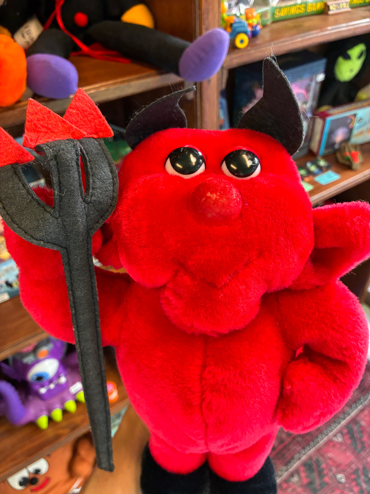 1995・Sugar Loaf・Red Devil・Plush / ビンテージ・シュガーローフ・レッドデビル・悪魔・ぬいぐるみ