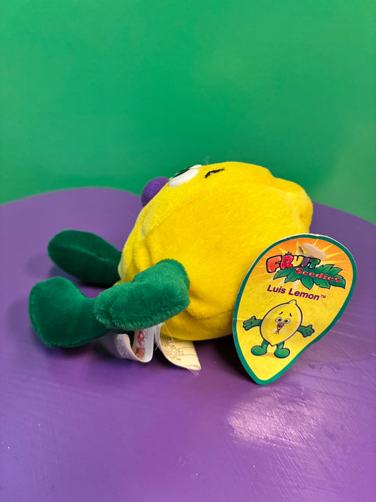 1990's・Fruit Seedies・Luis Lemon・Beanbag Plush / フルーツシーディーズ・レモン・ぬいぐるみ