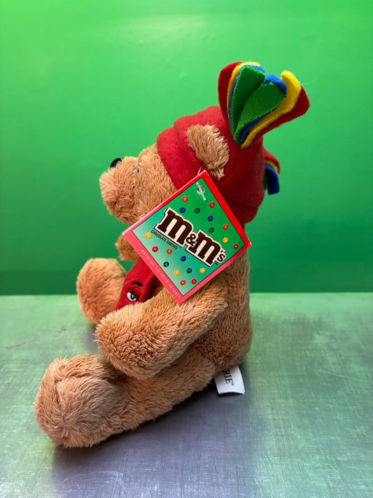 Galerie・M&M’S・Bear・Red・Plush / エムアンドエムズ ワールド・熊・ベアー・レッド マフラー・ぬいぐるみ