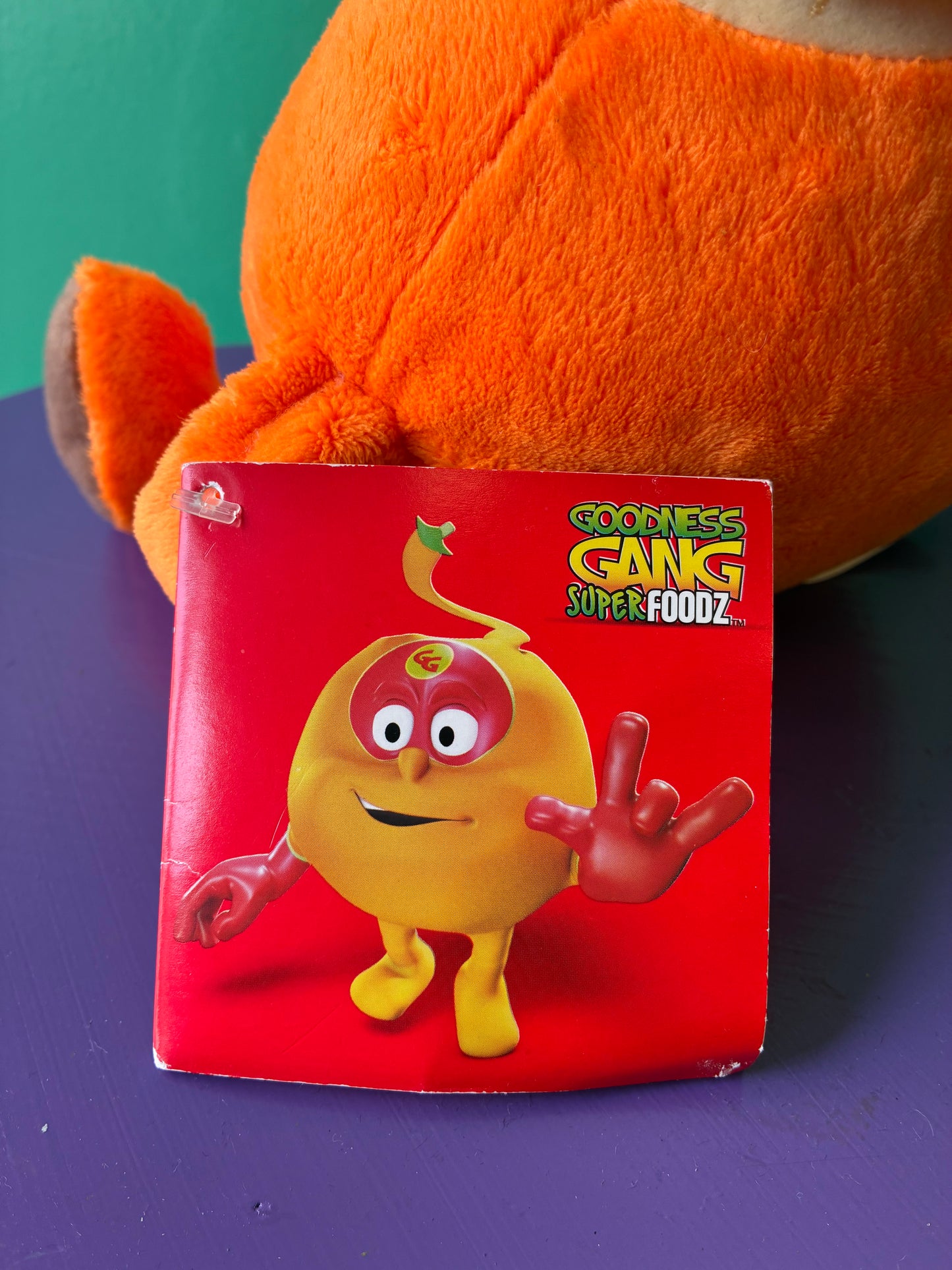 Goodness Gang・Super Foodz・Olivia Orange / グッドネスギャング スーパーフーズ・オリビア オレンジ・ぬいぐるみ