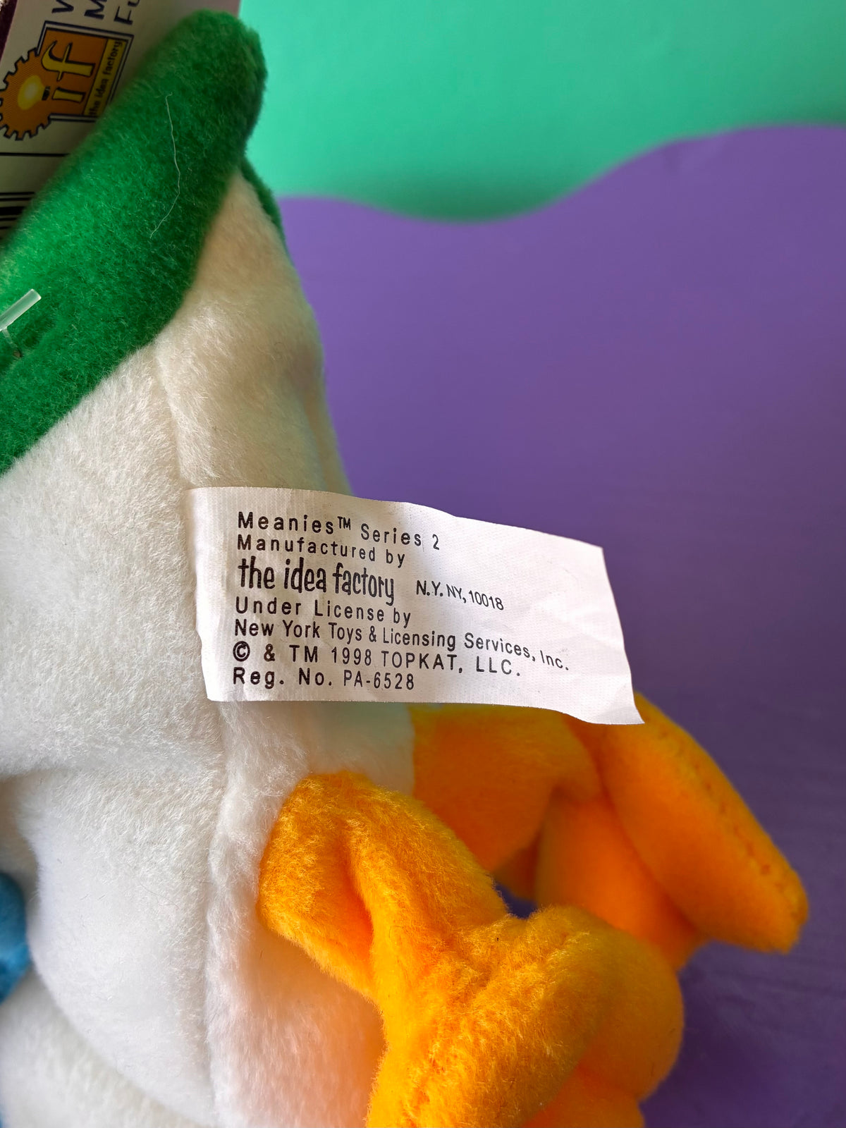 Meanies・Donny Didn't Duck・Plush / ミーニーズ・首無し鳥・ぬいぐるみ