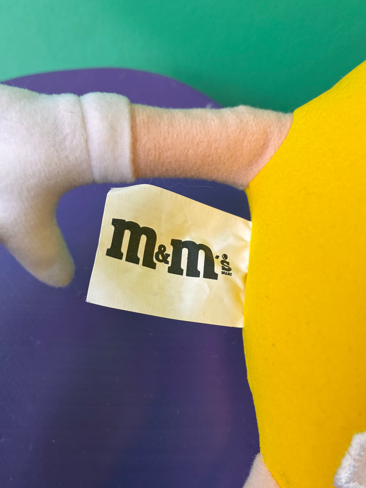M&M’S・Bendable・Plush / エムアンドエムズ・イエロー・ベンダブル・ぬいぐるみ