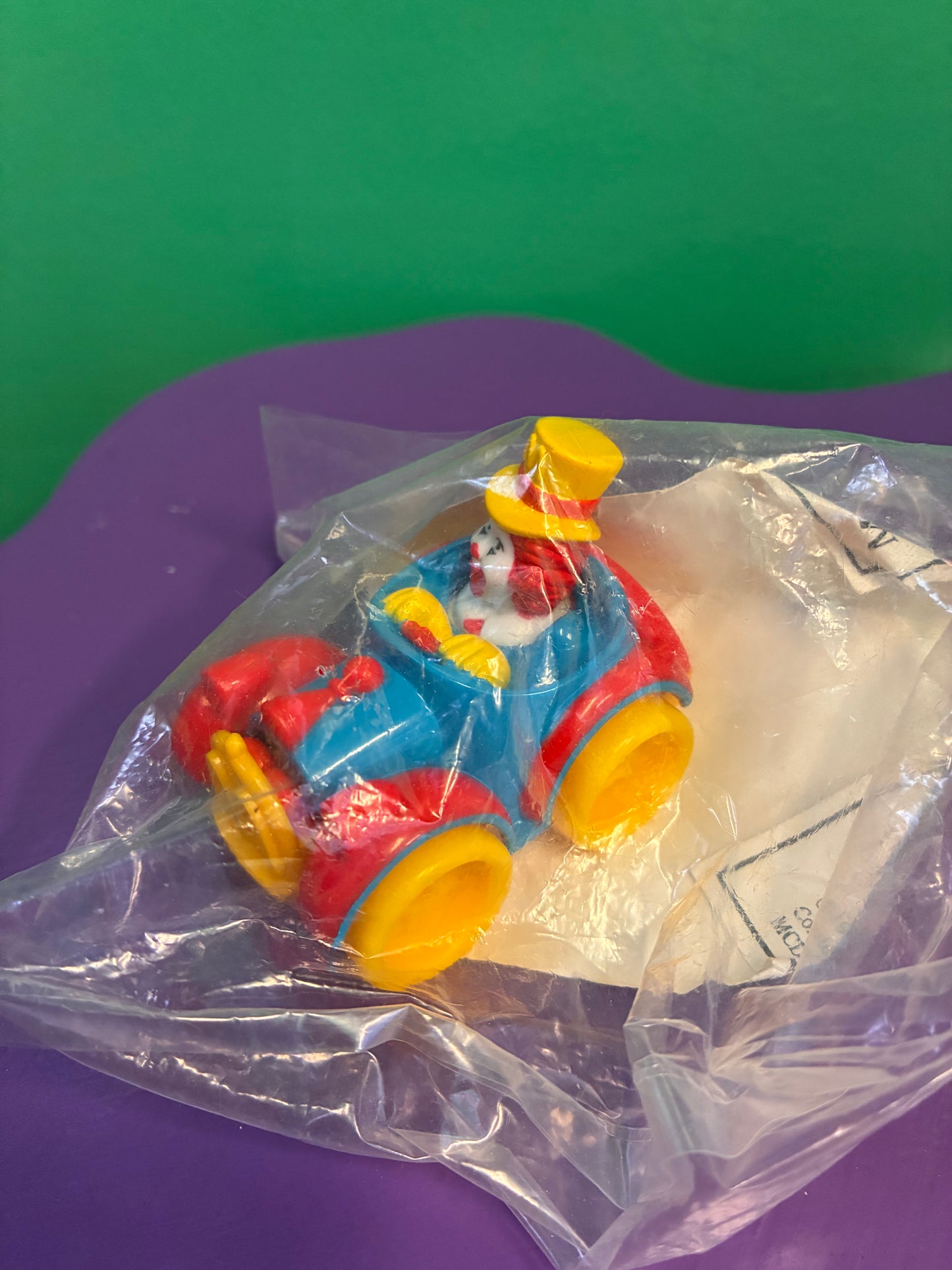 1989・McDonald's・McDonaldland Circus Parade #1・Ringmaster Ronald McDonald・Meal Toy / マクドナルド・リングマスターロナルド・ミールトイ