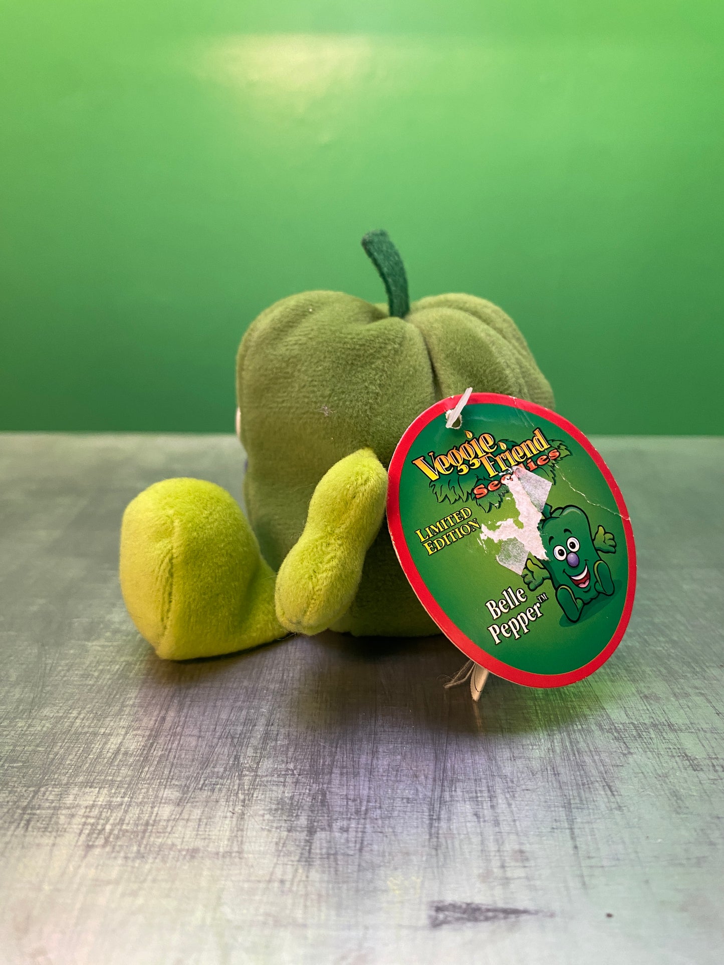 1990's・Veggie Friend Seedies・Belle Pepper・Beanbag Plush / ベジフレンズ・ピーマン・ぬいぐるみ