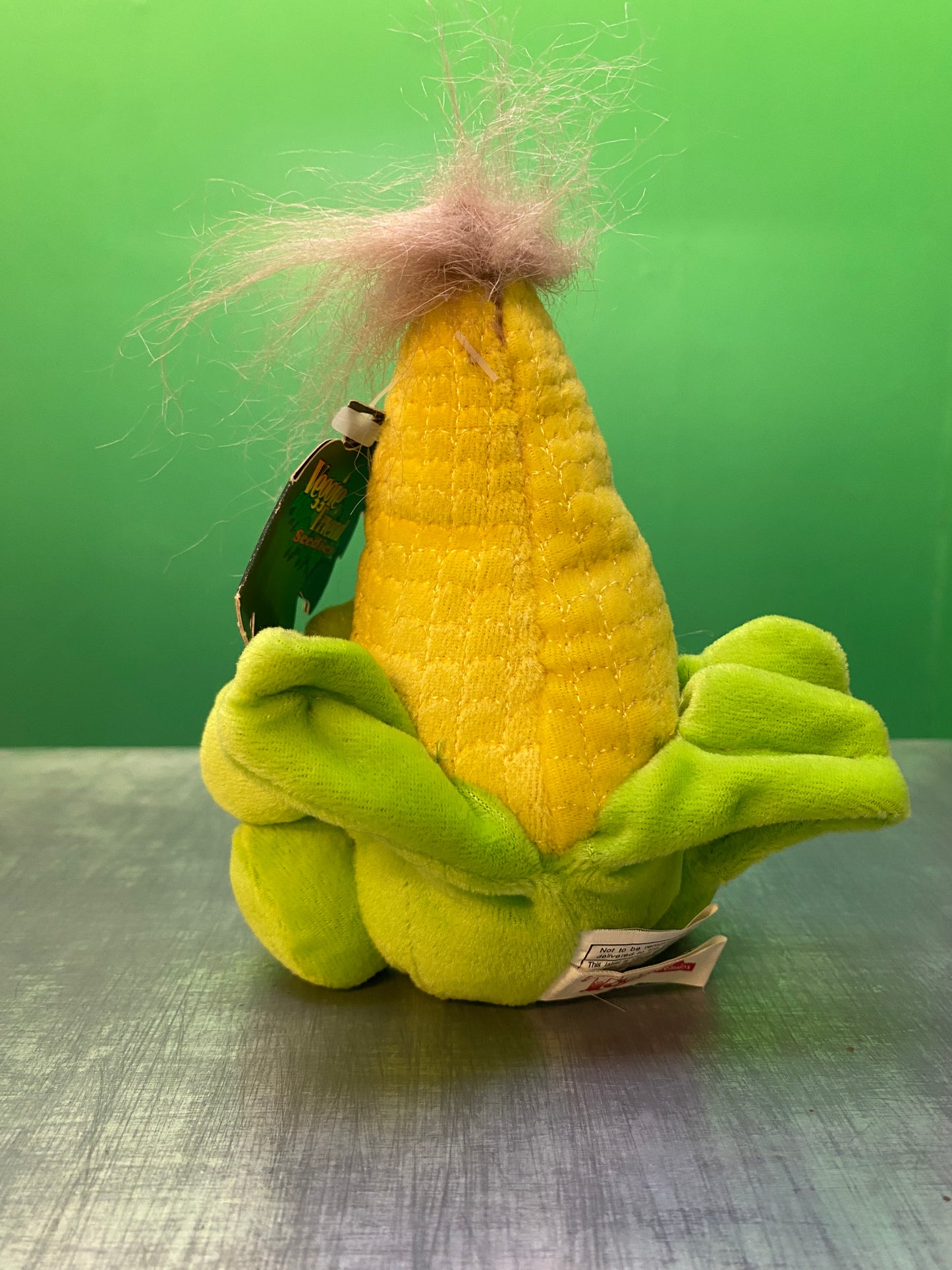 1990's・Veggie Friend Seedies・Corny on the Cob・Beanbag Plush / ベジフレンズ・とうもろこし・コーン・ぬいぐるみ