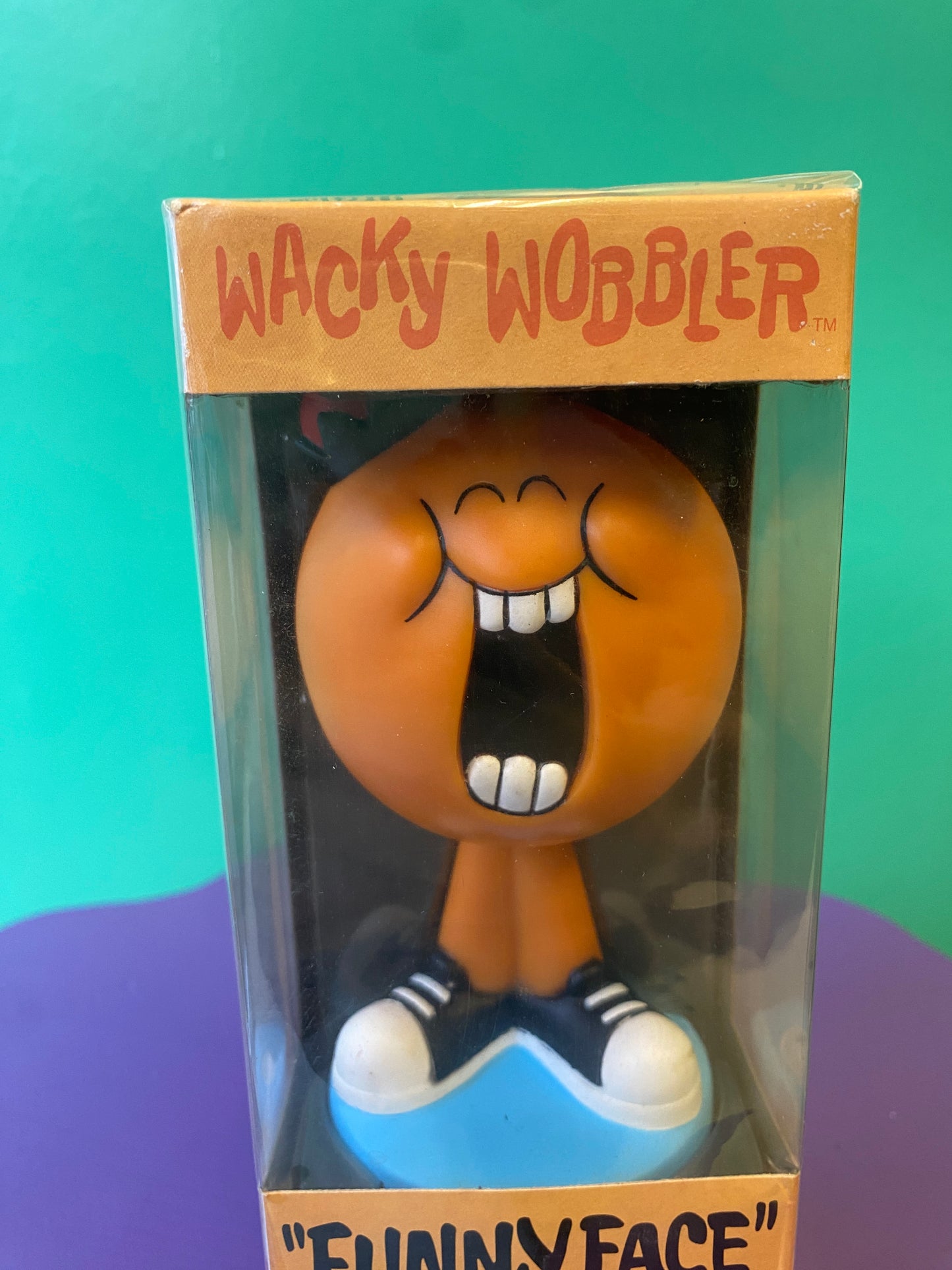 Funko・Fuuny Fcae・Orange / ファニーフェイス・オレンジ・ボビングヘッド・フィギュア