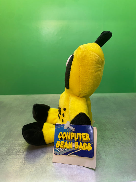1990's・Dan Dee・Computer Bean Bags "WEB"・Yellow /ビンテージ・ダンディー・コンピューター・ぬいぐるみ