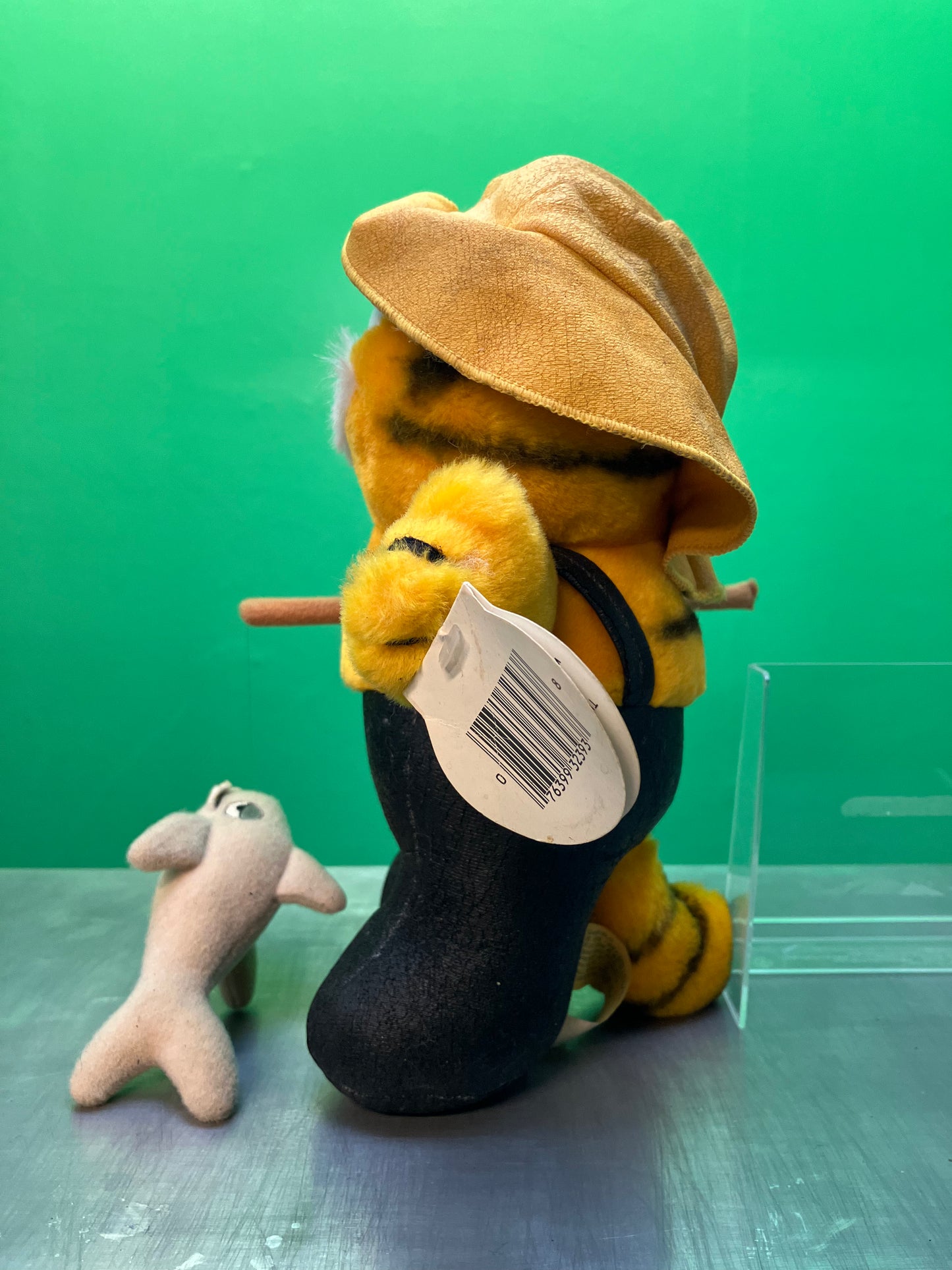 1980's・Garfield・Fisher /ガーフィールド・漁師・ぬいぐるみ _ 横
