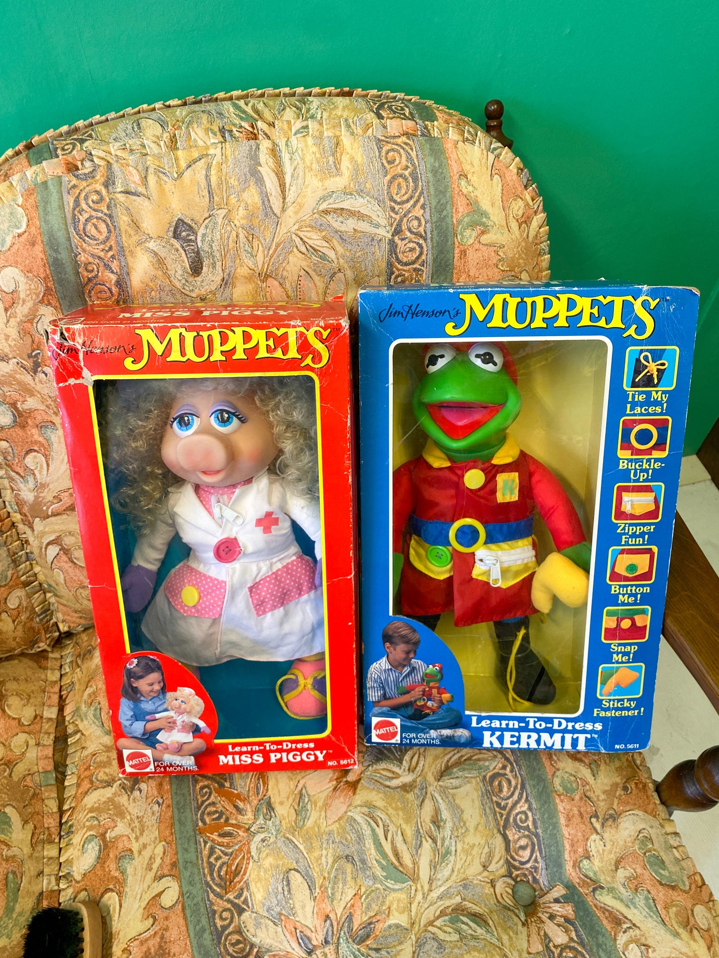 Mattel・The Muppets・Learn-To-Dress・KERMIT/ マテル・マペッツ・ラーン トゥ ドレス・カーミット