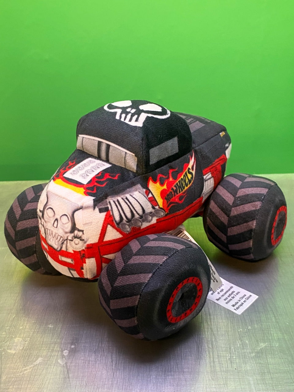 Hot Wheel・Monster Trucks・Bone Sharker・Plush / ホットウィール・モンスタートラック・ボーン シャーカー・ぬいぐるみ