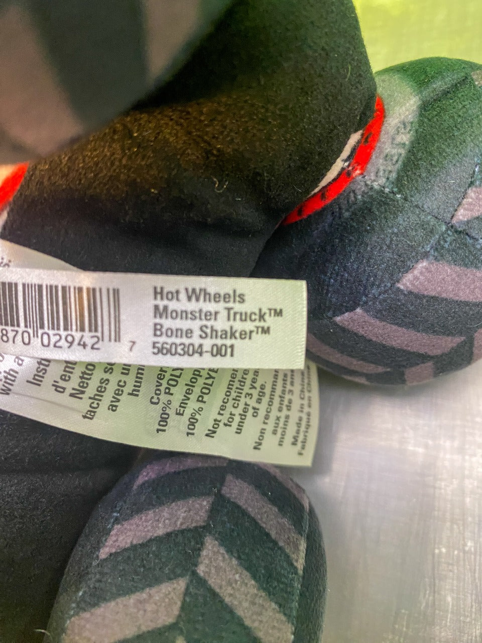 Hot Wheel・Monster Trucks・Bone Sharker・Plush / ホットウィール・モンスタートラック・ボーン シャーカー・ぬいぐるみ