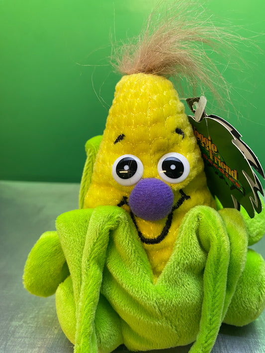 1990's・Veggie Friend Seedies・Corny on the Cob・Beanbag Plush / ベジフレンズ・とうもろこし・コーン・ぬいぐるみ