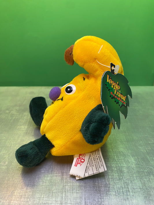 1990's・Veggie Friend Seedies・Skeeter Squash・Beanbag Plush / ベジフレンズ・カボチャ・ぬいぐるみ