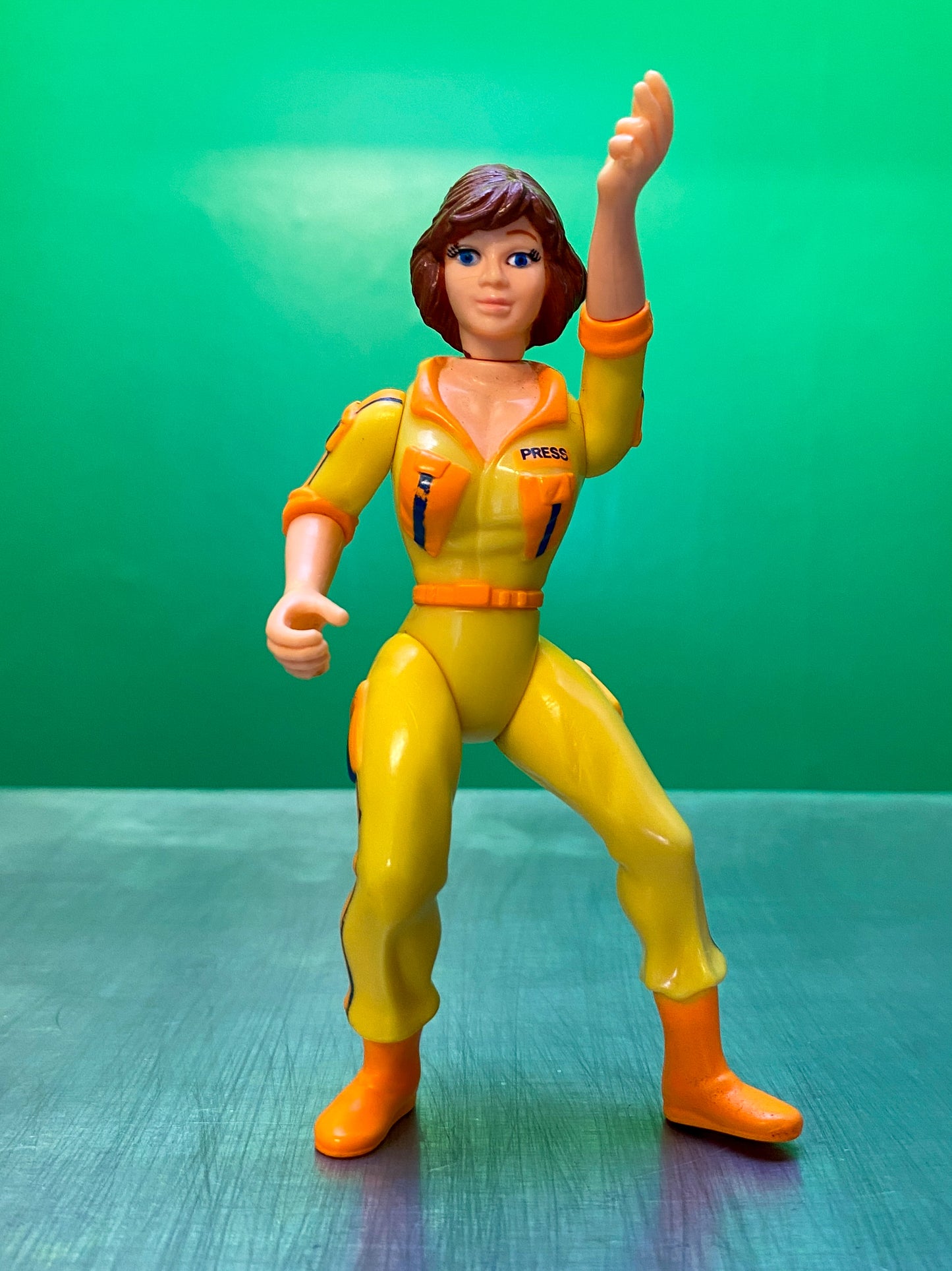 1988・Teenage Mutant Ninja Turtles・April O'Neil / タートルズ・エイプリル・アクションフィギュア