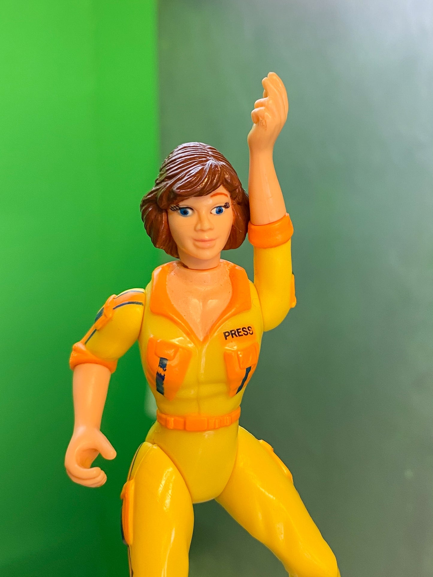 1988・Teenage Mutant Ninja Turtles・April O'Neil / タートルズ・エイプリル・アクションフィギュア