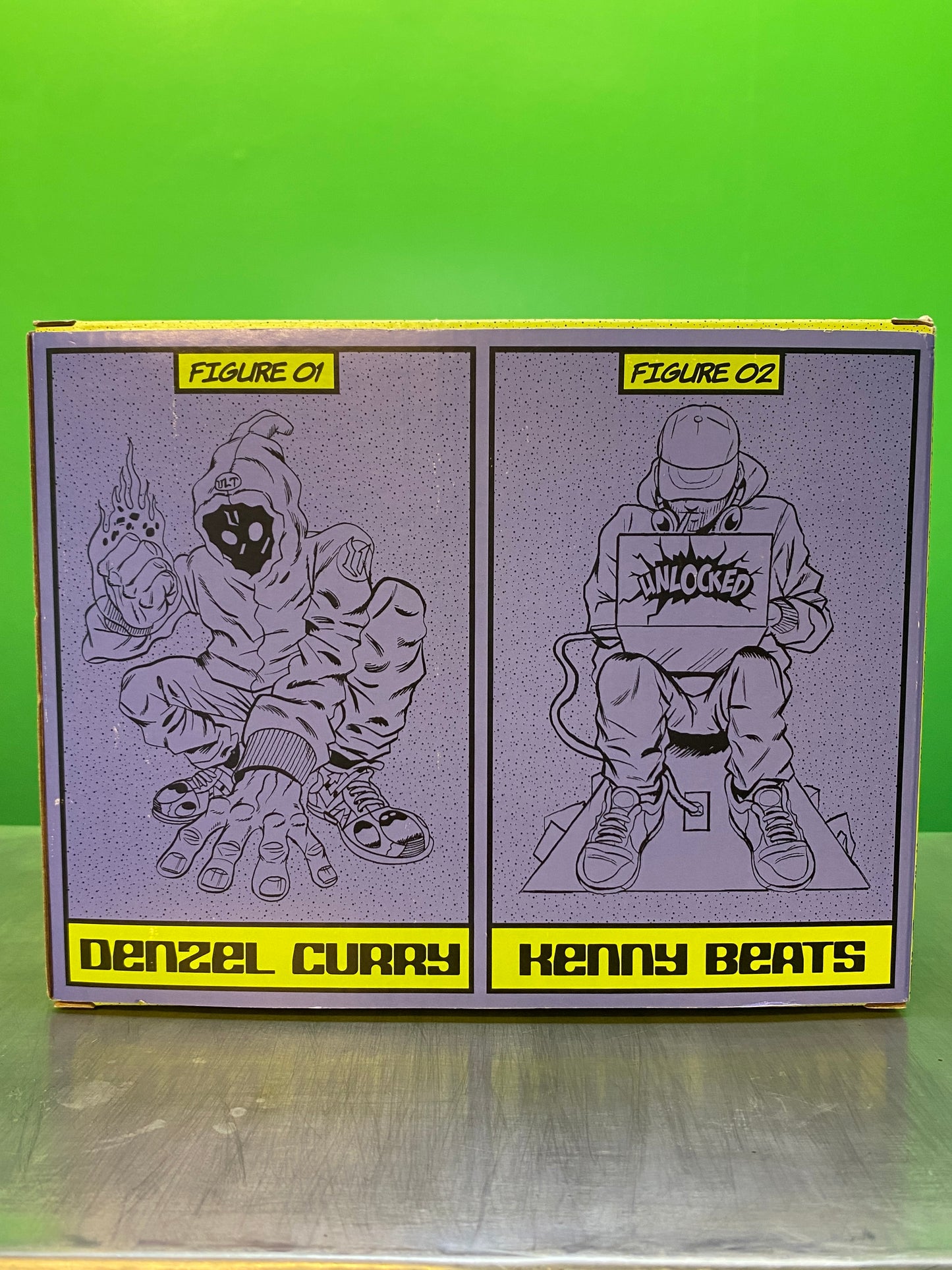 【新品】Denzel Curry & Kenny Beats・UNLOCKED Limited Edition Vinyl Figures