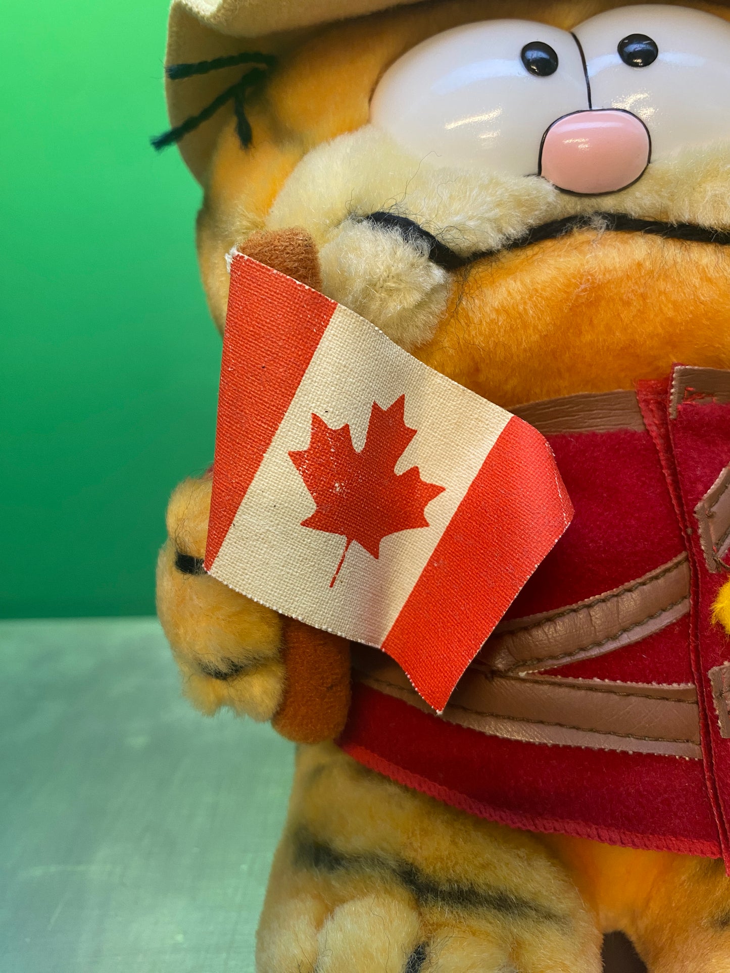 1980's・Garfield・Canada /ビンテージ・ガーフィールド・カナダ・ぬいぐるみ