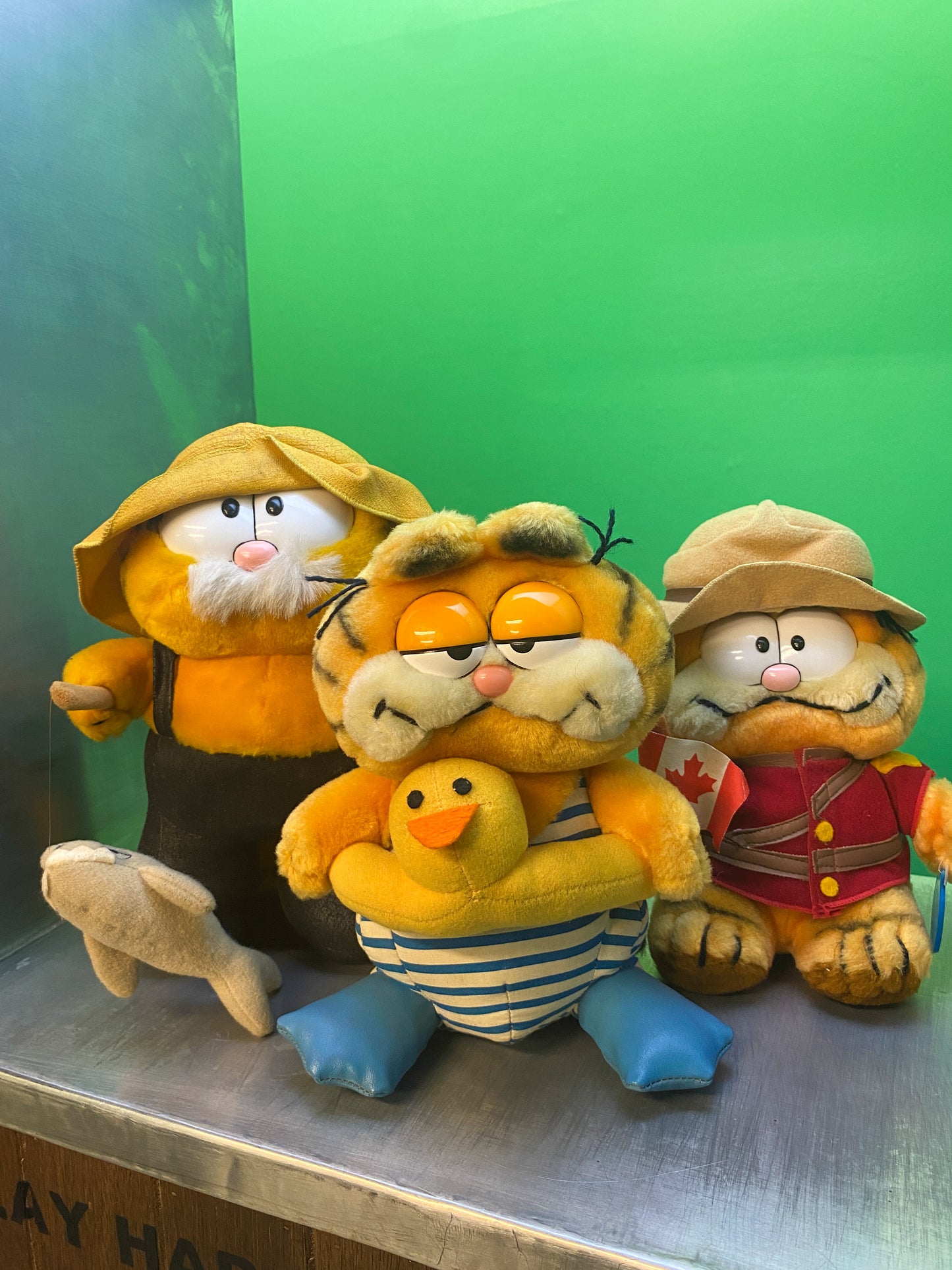 1980's・Garfield・Canada /ビンテージ・ガーフィールド・カナダ・ぬいぐるみ