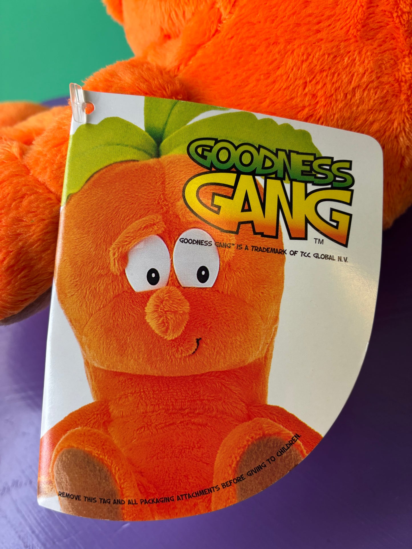 Goodness Gang・Body Squad・Carl The Calm Carrot / グッドネスギャング・ボディスクワッド・カールザコームキャロット・ニンジン・ぬいぐるみ