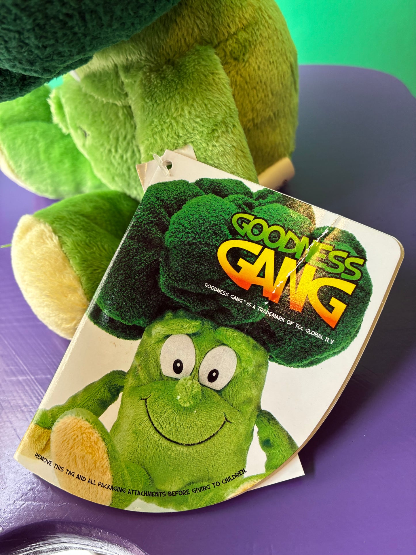 Goodness Gang・Bobby Broccoli / グッドネスギャング・ボディスクワッド・ボビー ブロッコリー・ぬいぐるみ