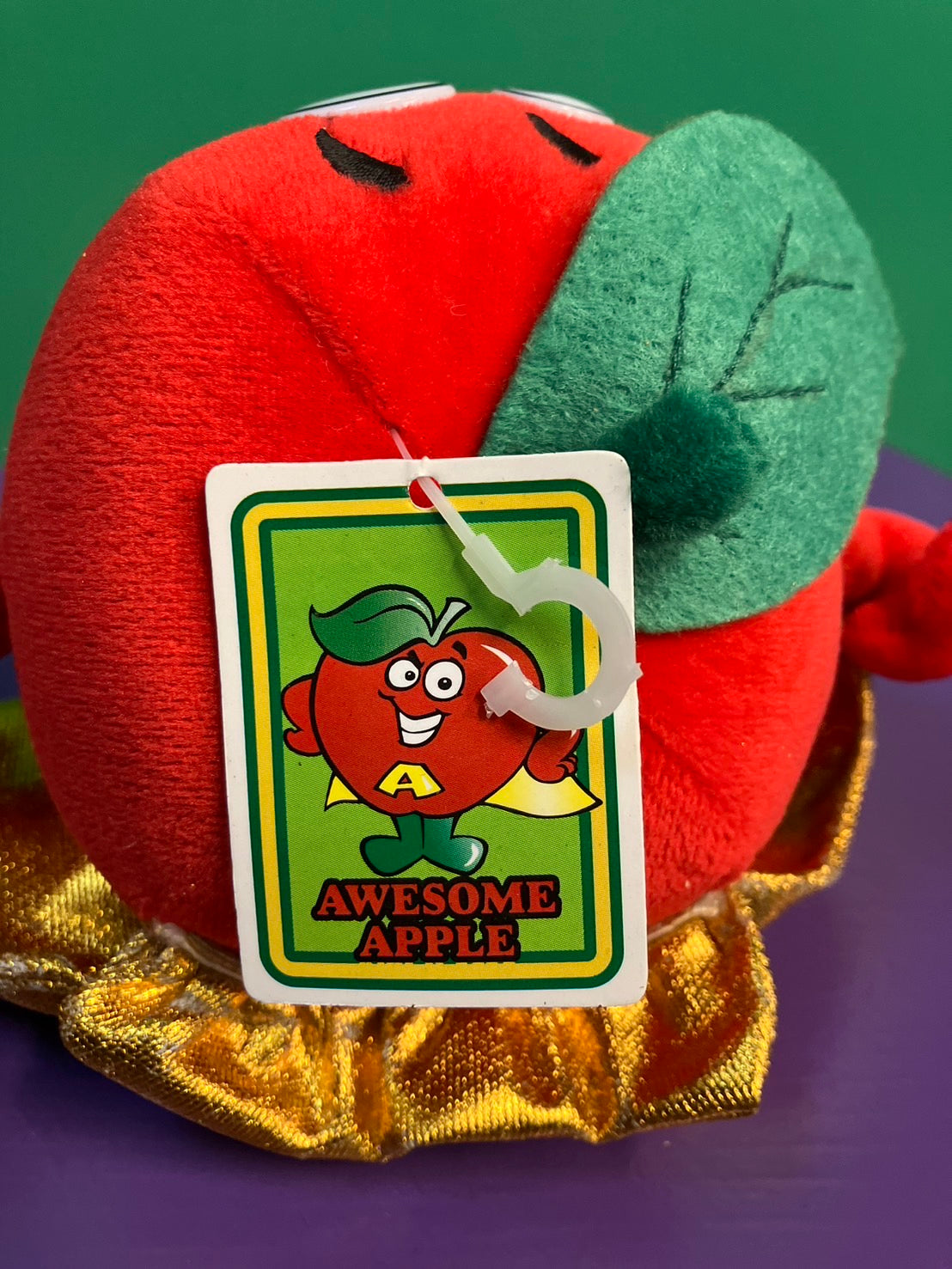 Tox Box Creations・Nutra Fruit Heroes・Apple・Plush / フルーツヒーローズ・アップル・ぬいぐるみ