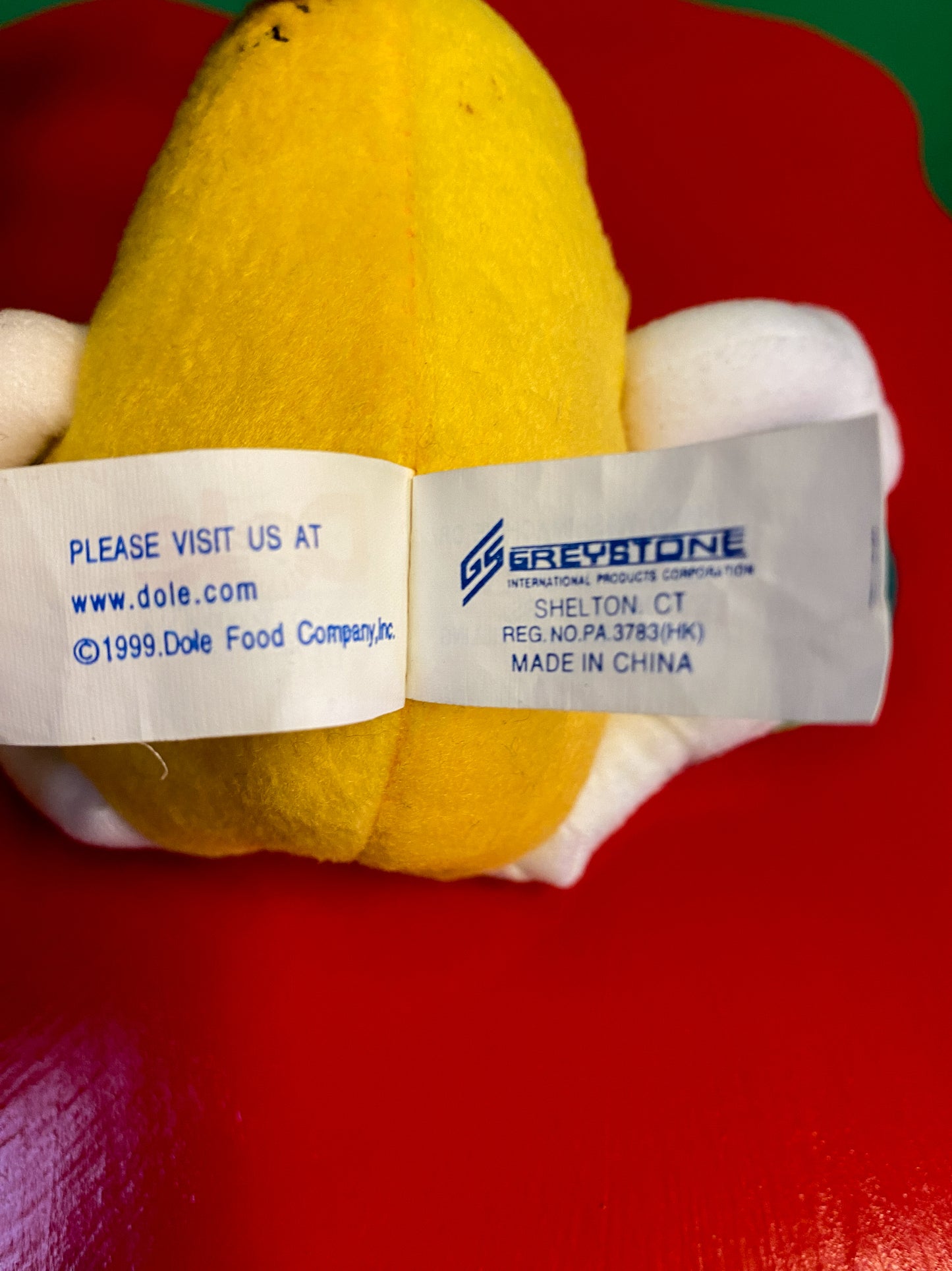 1999・Dole Fruit Bean Bag Plush / ドール・ぬいぐるみ・パパイヤ