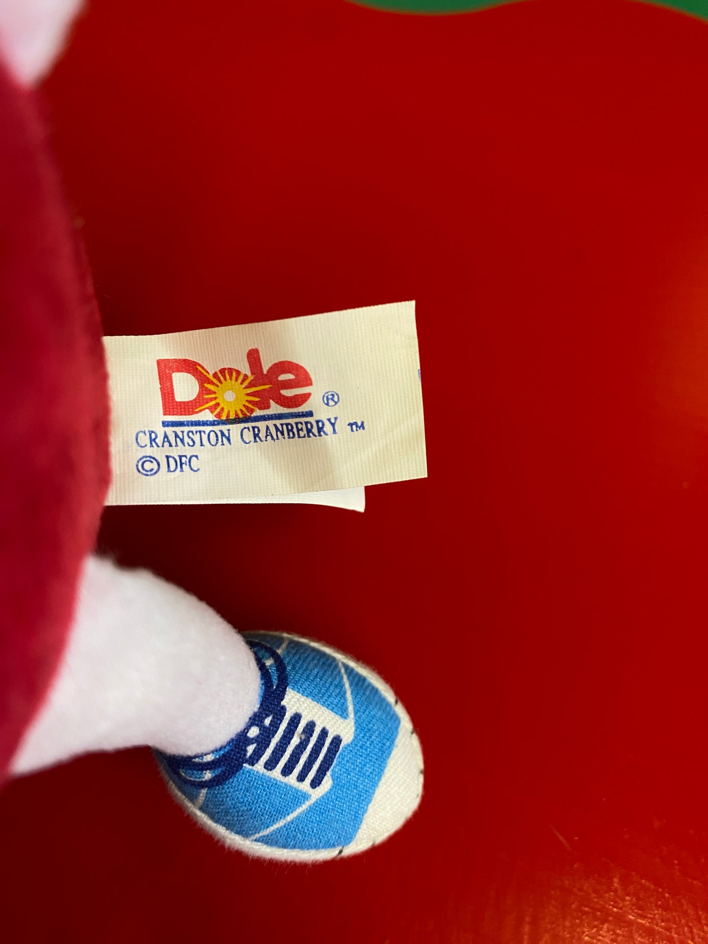 1999・Dole Fruit Bean Bag Plush / ドール・ぬいぐるみ・クランベリー