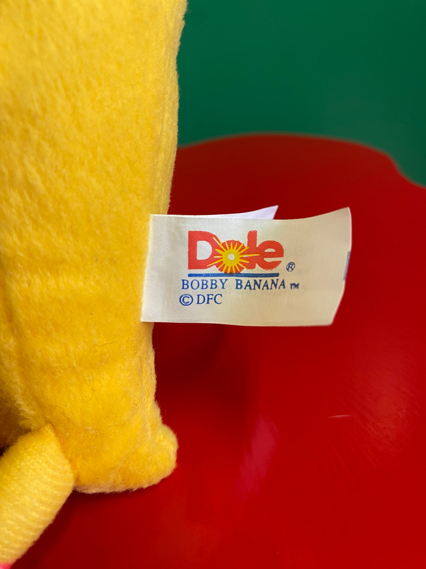 1999・Dole Fruit Bean Bag Plush / ドール・ぬいぐるみ・バナナ