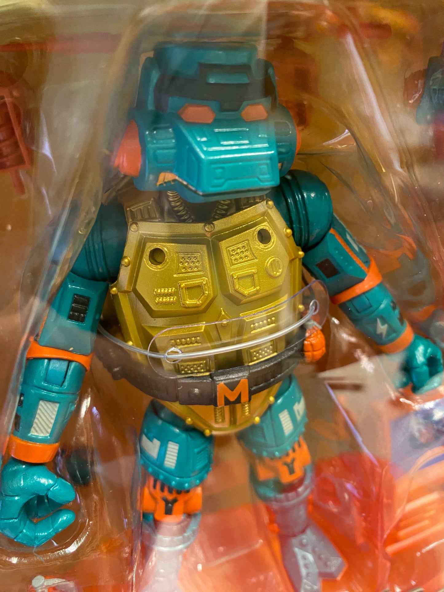 【新品】Super7・TMNT・ULTIMATES! "Warrior Metalhead Michelangelo" / タートルズ・ミケランジェロ・フィギュア