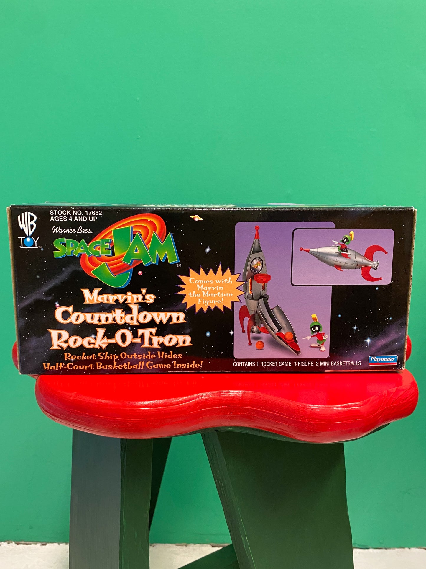 【未開封】1996・Space Jam Marvin's Countdown Rock-O-Tron / スペースジャム・マービン・プレイセット