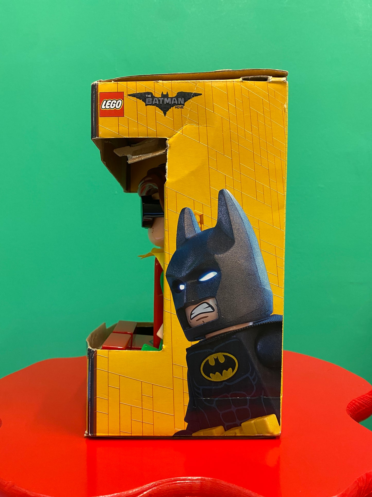 【箱付き】LEGO・Batman Movie・Robin・Minifigure Clock / レゴ・バットマン・ロビン・目覚まし時計