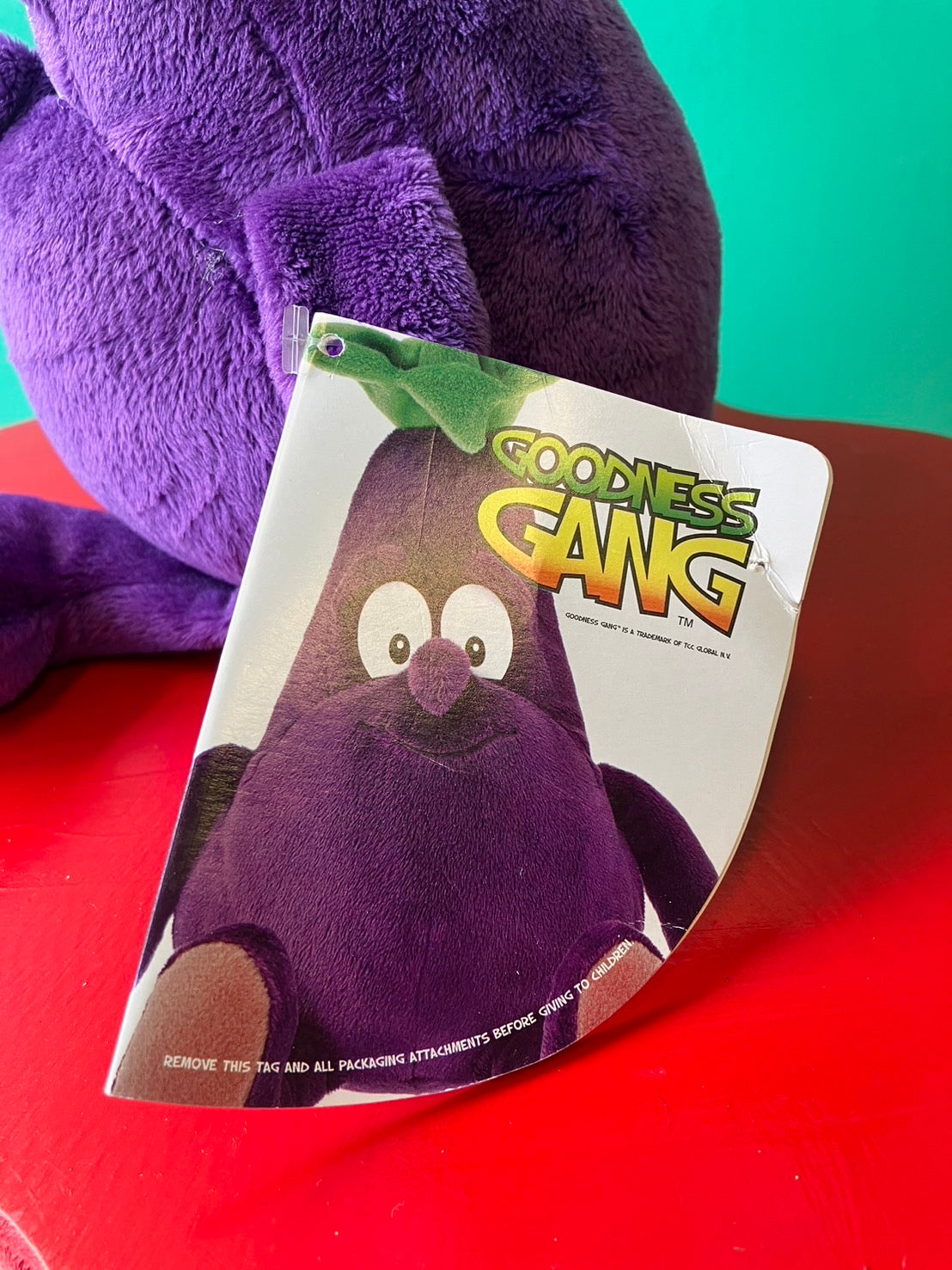 Goodness Gang・Alfie Aubergine / グッドネスギャング・アルフィー オーベルジーヌ・茄子・ぬいぐるみ