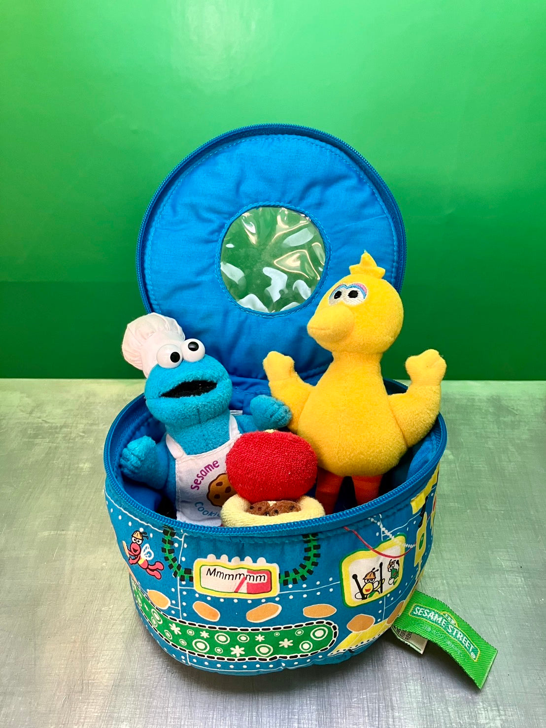 2005・GUND・SESAME STREET・Cookie Factory Playset / セサミストリート・クッキーファクトリー プレイセット・ぬいぐるみ