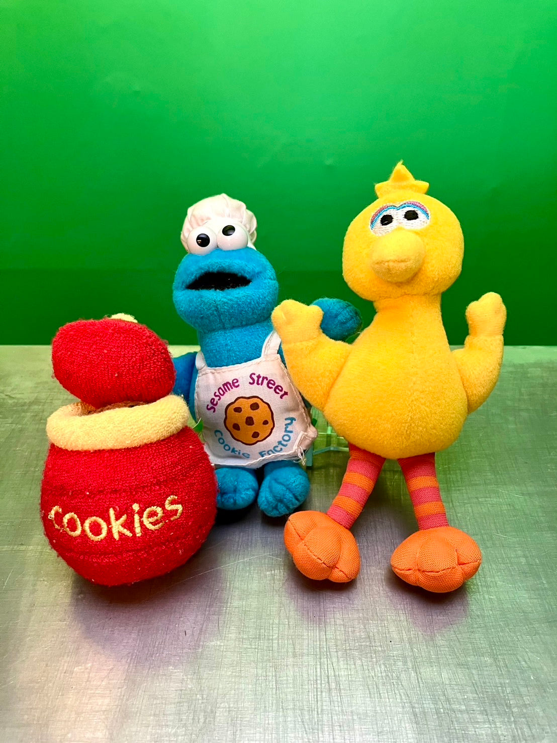 2005・GUND・SESAME STREET・Cookie Factory Playset / セサミストリート・クッキーファクトリー プレイセット・ぬいぐるみ