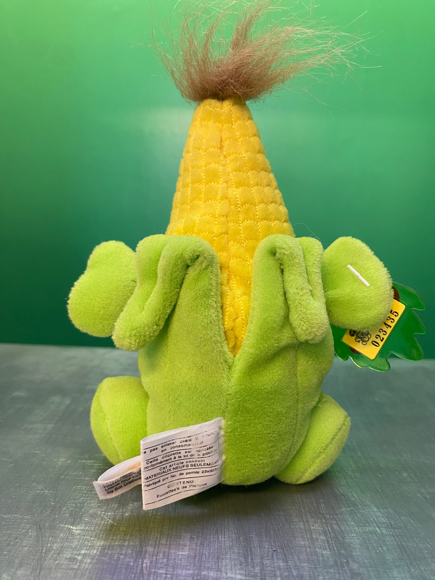 1990's・Veggie Friend Seedies・Corny on the Cob・Beanbag Plush / ベジフレンズ・とうもろこし・コーン・ぬいぐるみ
