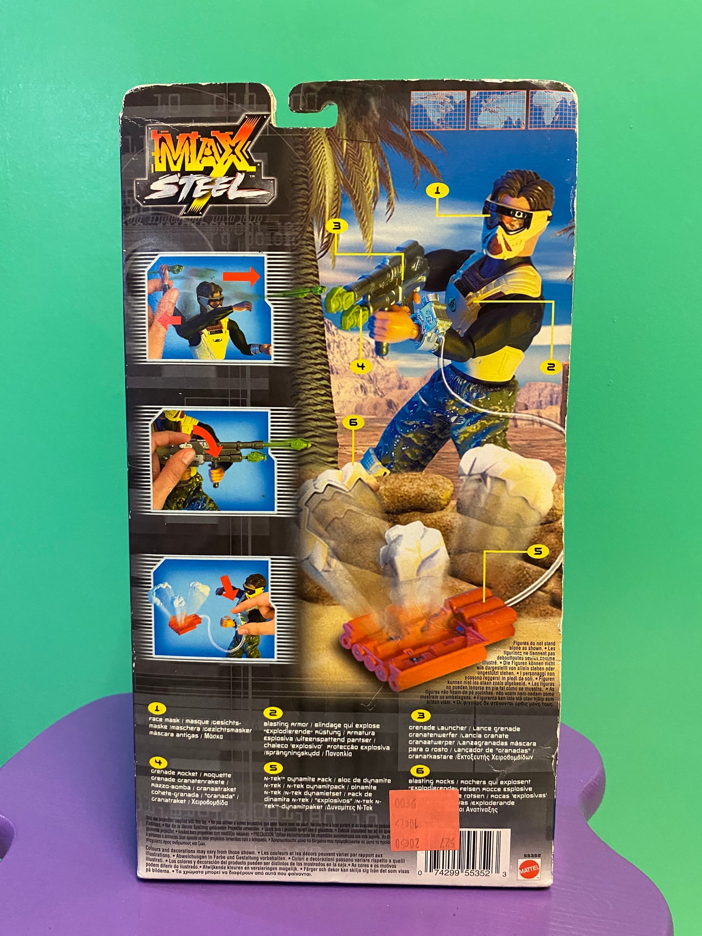 2002・Mattel・Max Steel・Figure / マテル・マックススチール・フィギュア