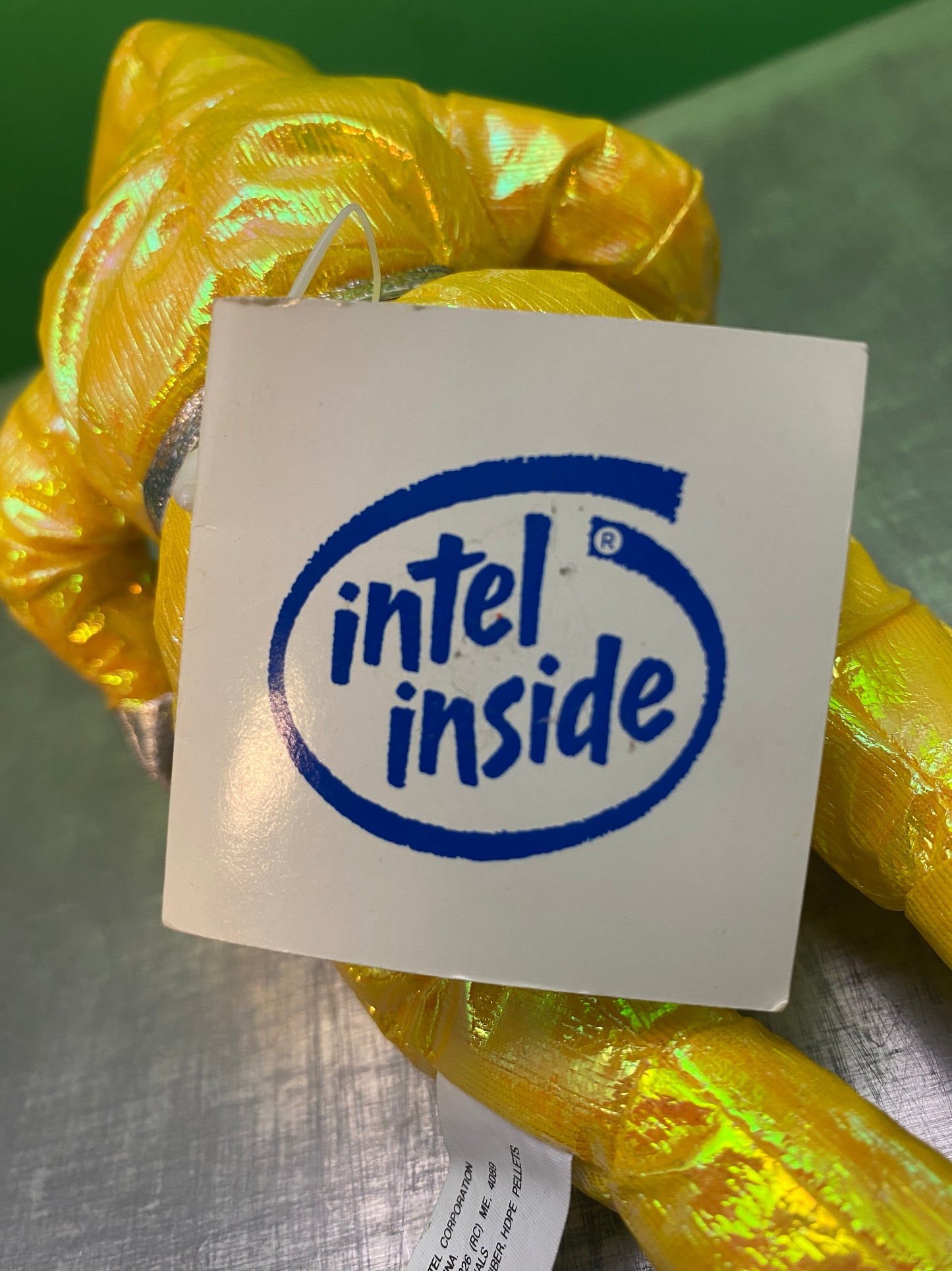 1997・intel・Bunny People・Yellow / インテル・バニーピープル・イエロー・ぬいぐるみ
