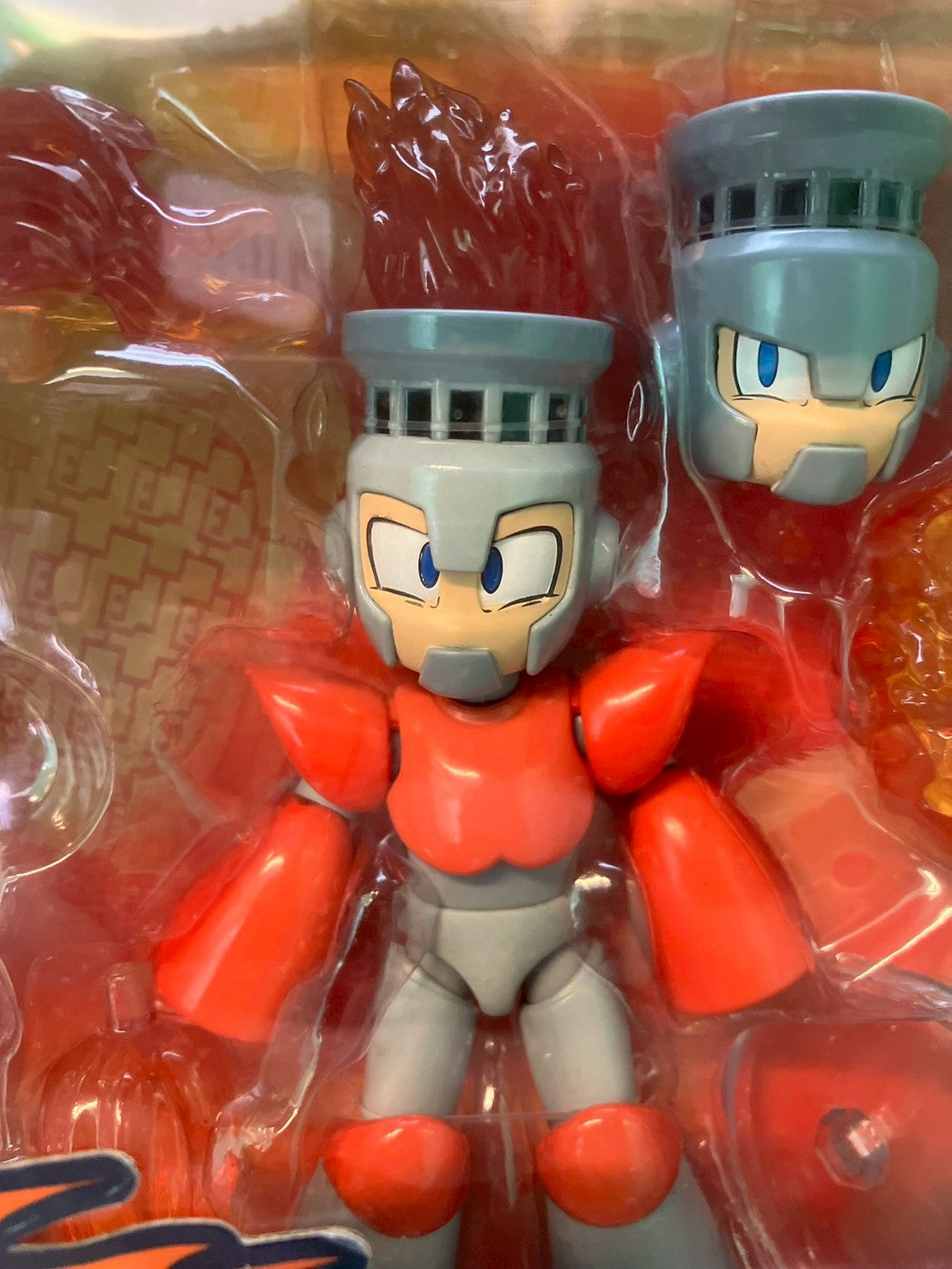 【新品】2024・JADA TOYS・MEGA MAN・FIRE MAN・Action Figure / ロックマン・ファイヤーマン・フィギュア