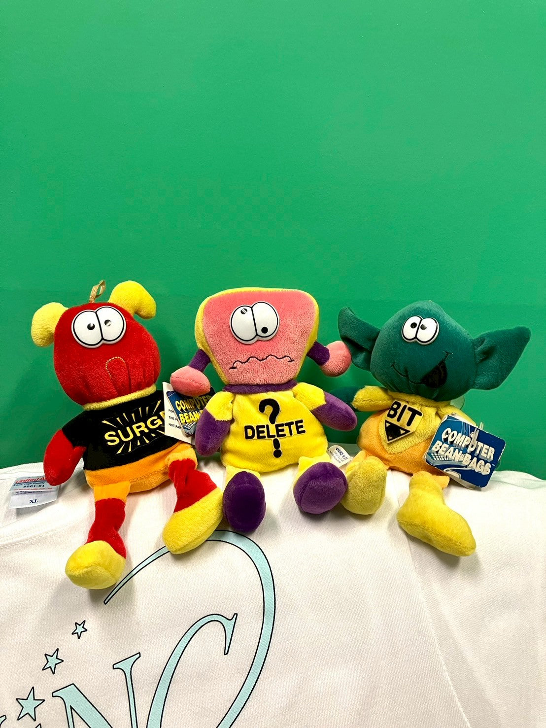 1990's・Dan Dee・Computer Bean Bags "DELETE" /ビンテージ・ダンディー・コンピューター・ぬいぐるみ