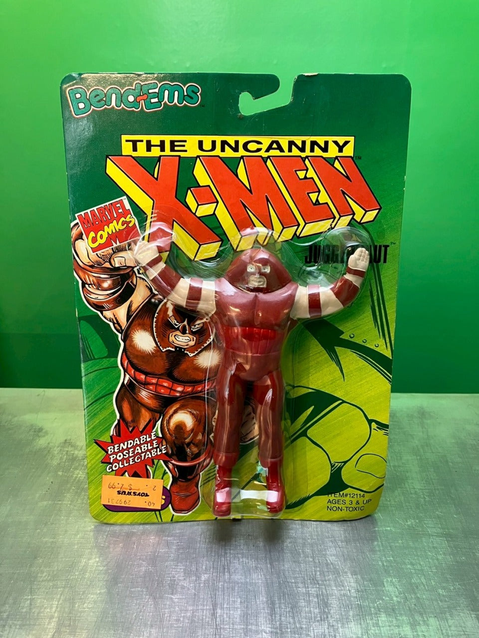 1991・Just Toys・Bend-Ems・The Uncanny X-Men / エックスメン・フィギュア 6体セット